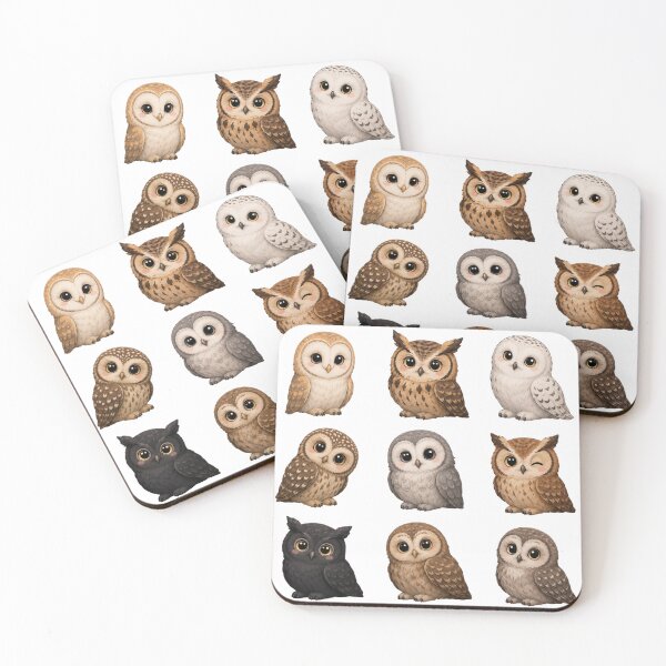 Item preview, Cute Kawaii Owl Collection designed and sold by MySthore.
