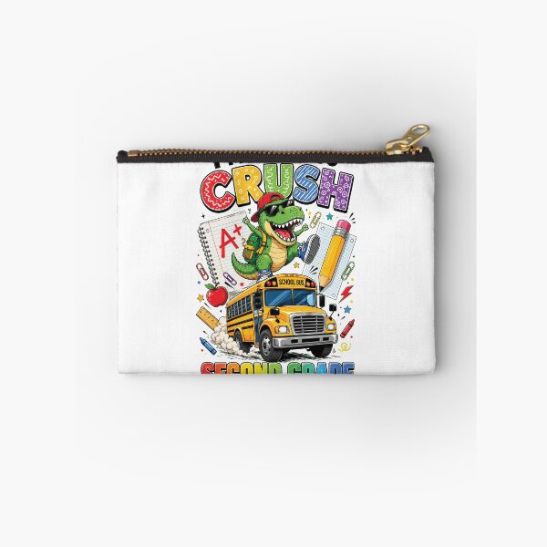Item preview, Ready to Crush Second Grade, Funny Dinosaur First Day of School designed and sold by sentfromemily.