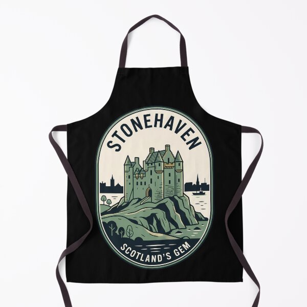 Item preview, Stonehaven Scotland Castle Vintage Travel Emblem designed and sold by k3rstman1.
