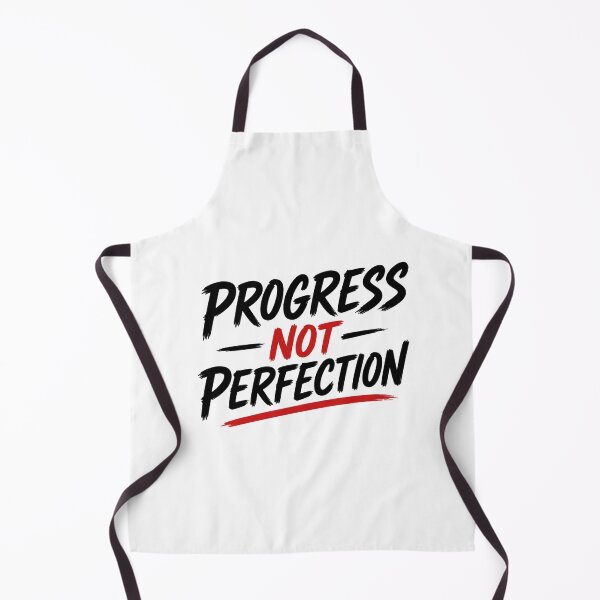 Item preview, Progress, not Perfection designed and sold by DailyQuestPrint.