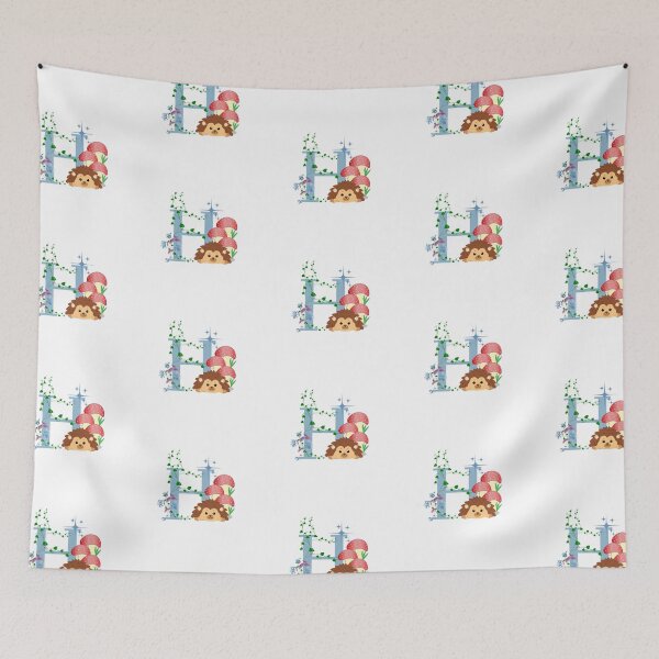 Item preview, Hedgehog letter h designed and sold by IvonneDesigns.