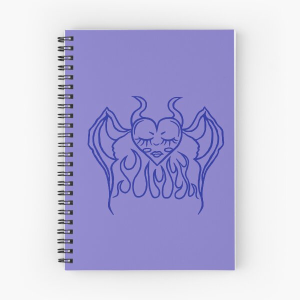 Item preview, Devil Heart Creature (Blue Outline) designed and sold by CamilasPrints.