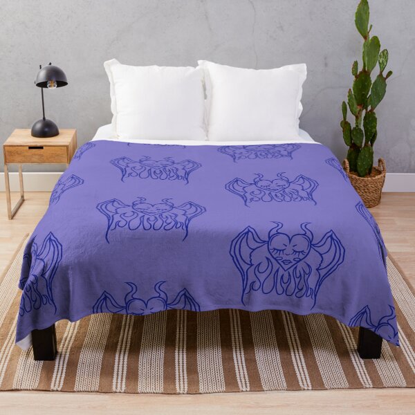 Item preview, Devil Heart Creature (Blue Outline) designed and sold by CamilasPrints.
