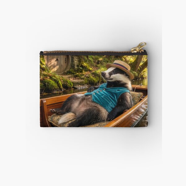 Item preview, Badger Daydreams on the River designed and sold by Tridentulus.