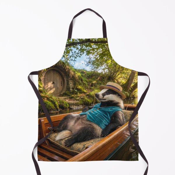 Item preview, Badger Daydreams on the River designed and sold by Tridentulus.