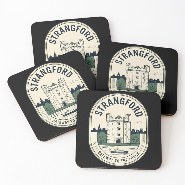 Item preview, Strangford Northern Ireland Vintage Travel Emblem designed and sold by k3rstman1.