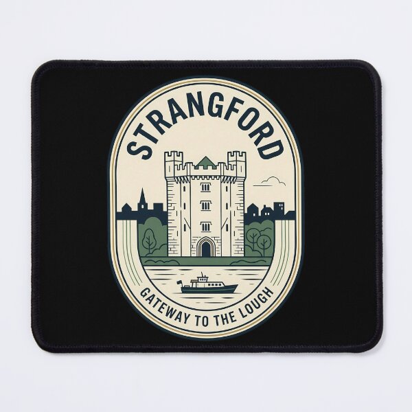 Item preview, Strangford Northern Ireland Vintage Travel Emblem designed and sold by k3rstman1.