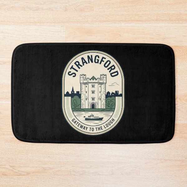 Item preview, Strangford Northern Ireland Vintage Travel Emblem designed and sold by k3rstman1.