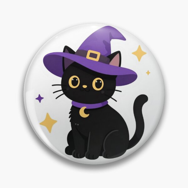 Item preview, Adorable Witch Cat designed and sold by weedleaf420.