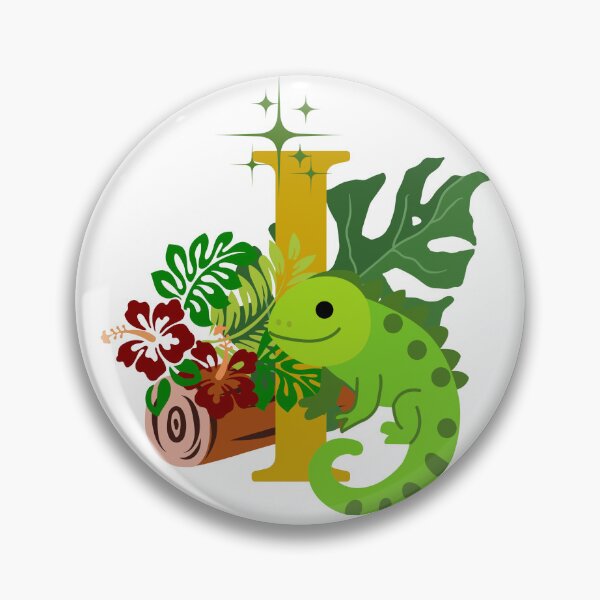 Item preview, Letter i Iguana  designed and sold by IvonneDesigns.