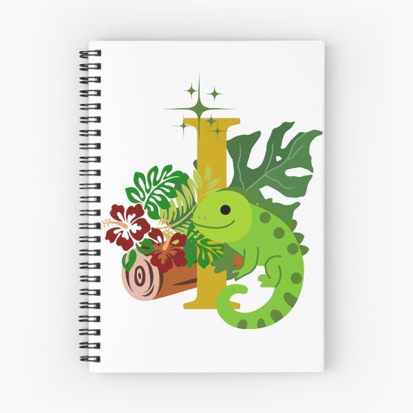 Item preview, Letter i Iguana  designed and sold by IvonneDesigns.