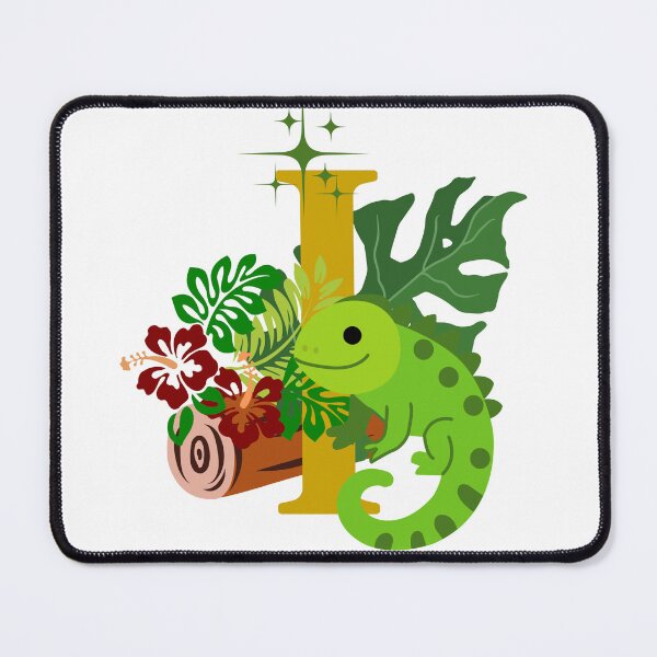 Item preview, Letter i Iguana  designed and sold by IvonneDesigns.