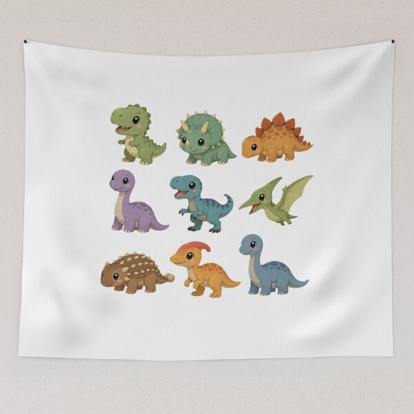 Item preview, Cute Kawaii Dinosaur Collection designed and sold by MySthore.