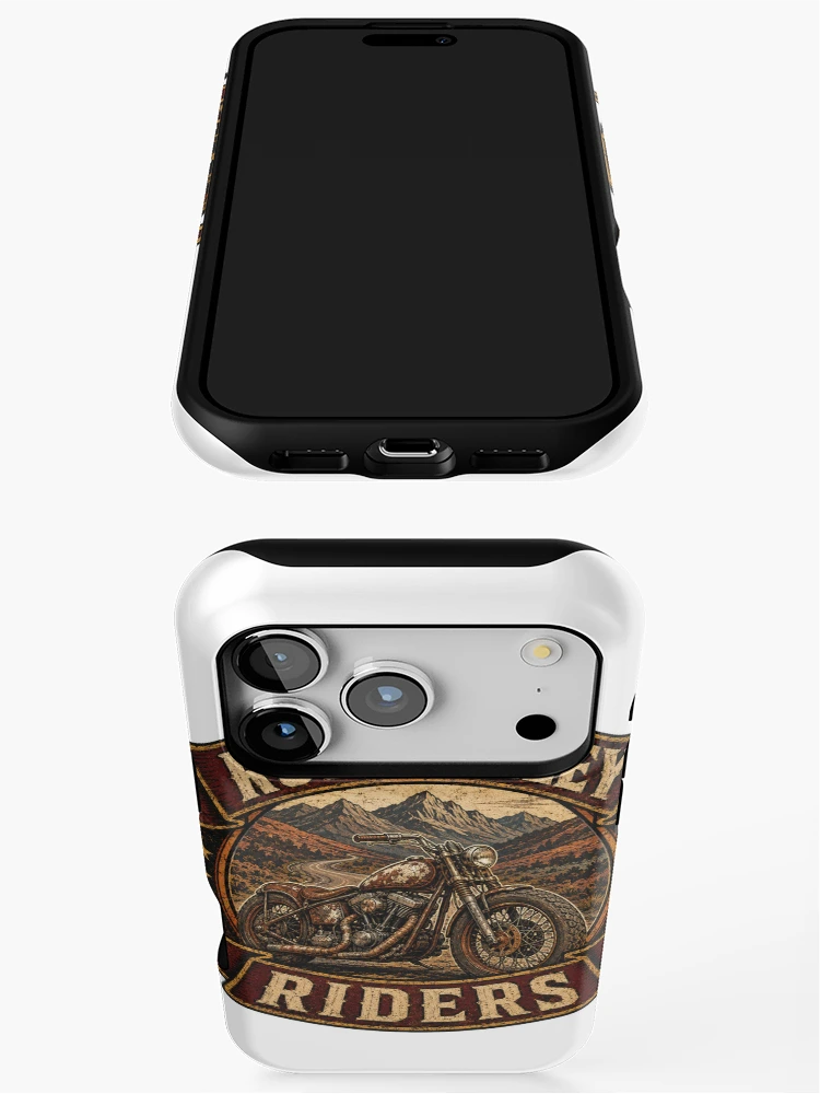 Thumbnail 3 of 4, iPhone Case, Rust Valley Riders designed and sold by alexrow.