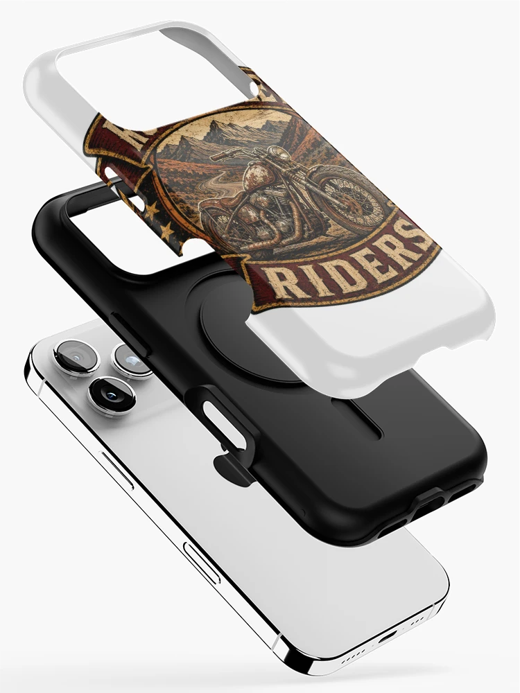 Thumbnail 2 of 4, iPhone Case, Rust Valley Riders designed and sold by alexrow.