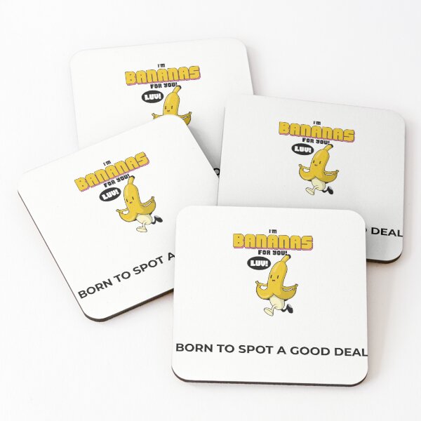 Item preview, Born To Spot A Good Deal Funny Banana Quote T-Shirt designed and sold by Penguin Mood .