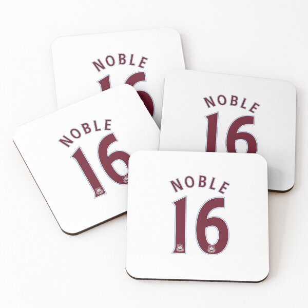 Item preview, Mark Noble #16 West Ham Name & Number designed and sold by FanFueledStickers.
