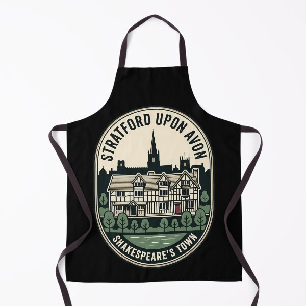 Item preview, Shakespeare's Town Stratford Upon Avon Vintage Travel Emblem designed and sold by k3rstman1.