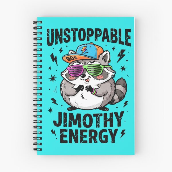 Item preview, Jimothy Energy – 90s Raccoon Unstoppable designed and sold by yanderedev.