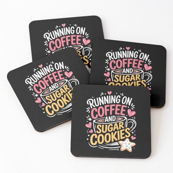 Item preview, RUNNING ON COFFEE AND SUGAR COOKIES designed and sold by jkrphoto.