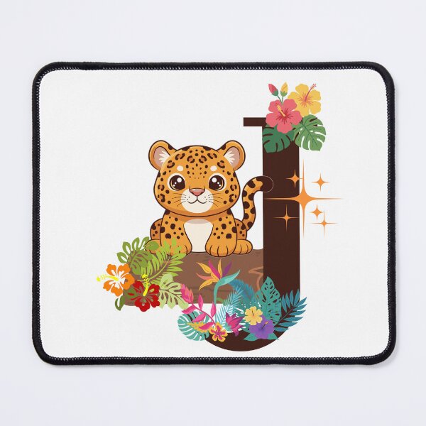 Item preview, Letter j Jaguar designed and sold by IvonneDesigns.
