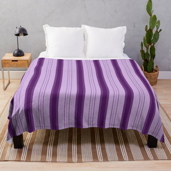 Item preview, Light Purple & Dark Purple Thick and Thin Stripes designed and sold by KSimpson838.