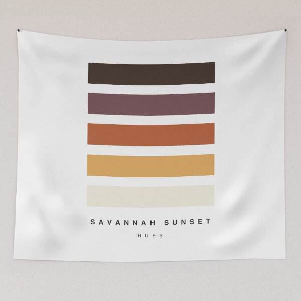 Item preview, ‘Savannah Sunset’ Classic Hue Palette designed and sold by The Colourful Game.