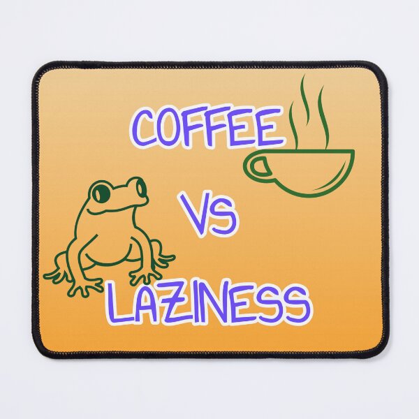 Item preview, Coffee vs Laziness designed and sold by AWADHESH  CHAURASIA.