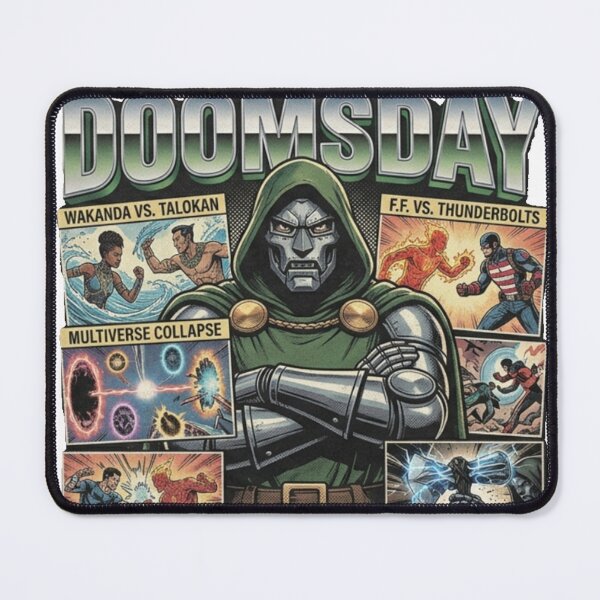 Item preview, “DOOMSDAY 90s Vintage Rap Tee” designed and sold by DecibelDecor034.