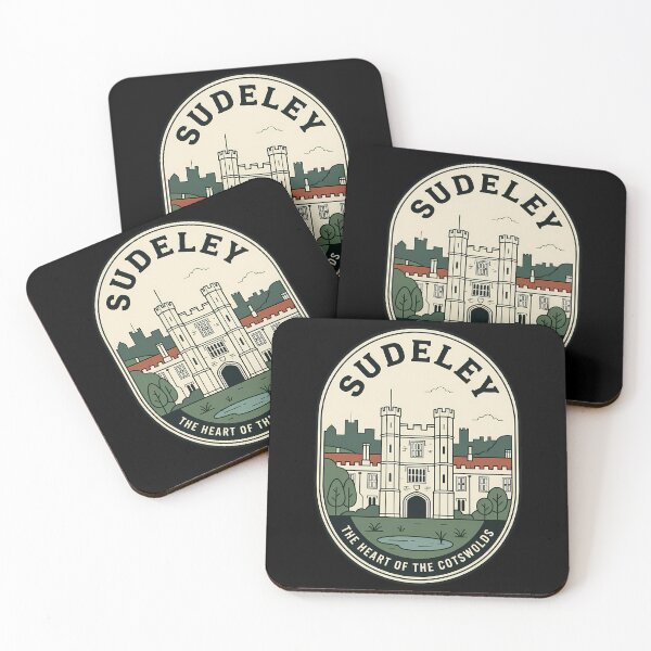 Item preview, Sudeley Castle Cotswolds Vintage Travel Emblem designed and sold by k3rstman1.