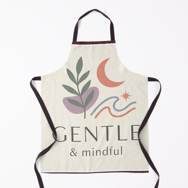 Item preview, Gentle and Mindful - Boho Celestial Leaf Minimalist Art designed and sold by RAMIX-Y2K.