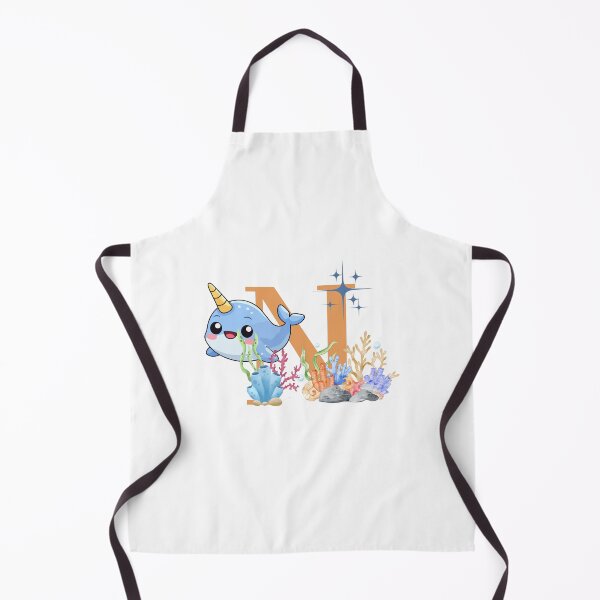 Item preview, Letter n Narwhal designed and sold by IvonneDesigns.
