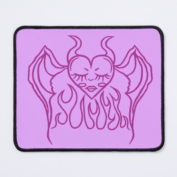 Item preview, Devil Heart Creature (Violet Outline) designed and sold by CamilasPrints.