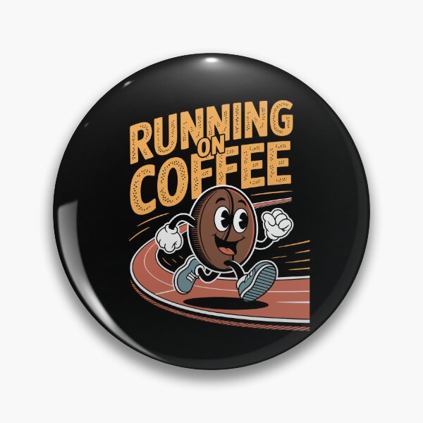 Item preview, RUNNING ON COFFEE designed and sold by jkrphoto.