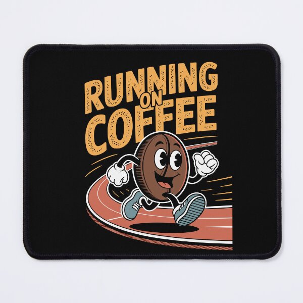Item preview, RUNNING ON COFFEE designed and sold by jkrphoto.