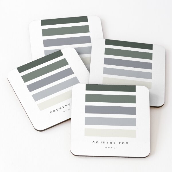 Item preview, ‘Country Fog’ Classic Hue Palette designed and sold by The Colourful Game.