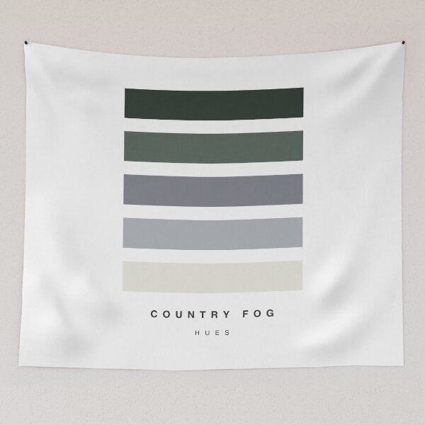 Item preview, ‘Country Fog’ Classic Hue Palette designed and sold by The Colourful Game.