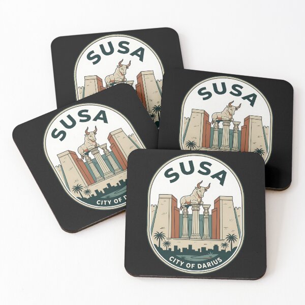 Item preview, Susa City of Darius Vintage Travel Emblem designed and sold by k3rstman1.