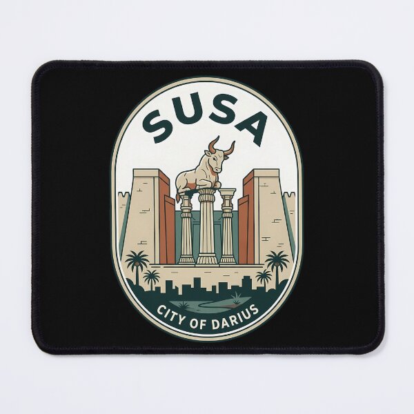 Item preview, Susa City of Darius Vintage Travel Emblem designed and sold by k3rstman1.