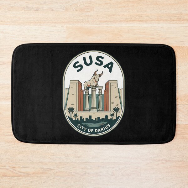 Item preview, Susa City of Darius Vintage Travel Emblem designed and sold by k3rstman1.