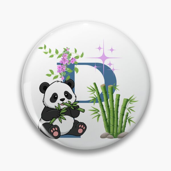 Item preview, Letter p panda designed and sold by IvonneDesigns.