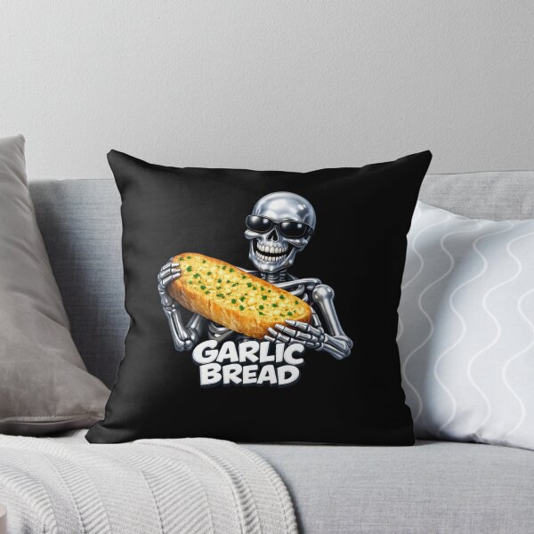 Item preview, Cool Skeleton Holding Garlic Bread designed and sold by NovaCraft30.