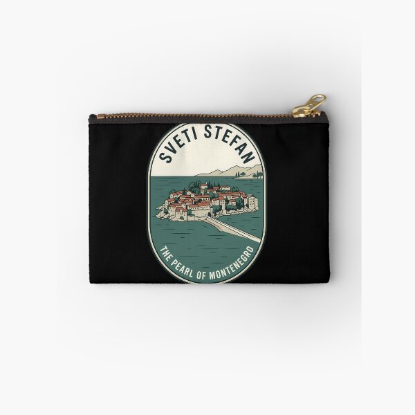 Item preview, Sveti Stefan Montenegro Island Vintage Travel Emblem designed and sold by k3rstman1.