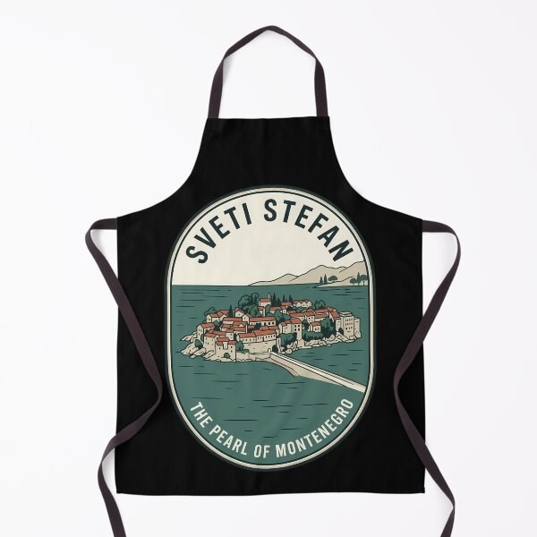 Item preview, Sveti Stefan Montenegro Island Vintage Travel Emblem designed and sold by k3rstman1.
