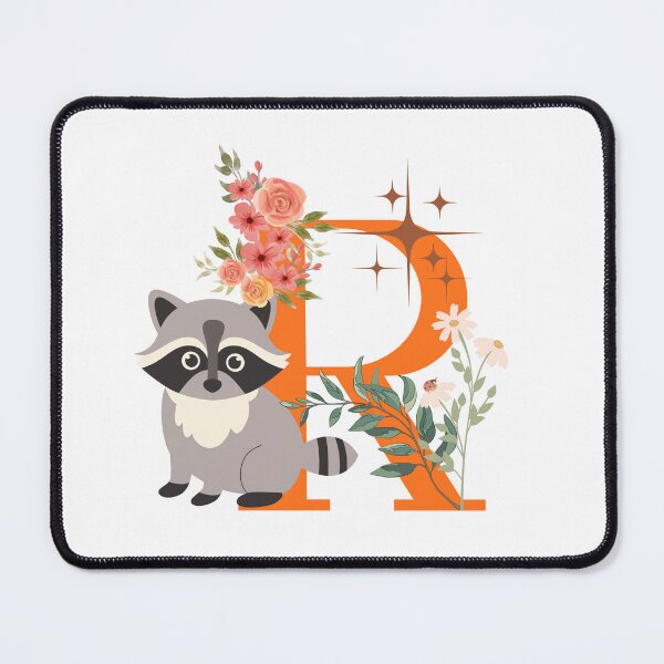 Item preview, Letter  r Raccoon designed and sold by IvonneDesigns.