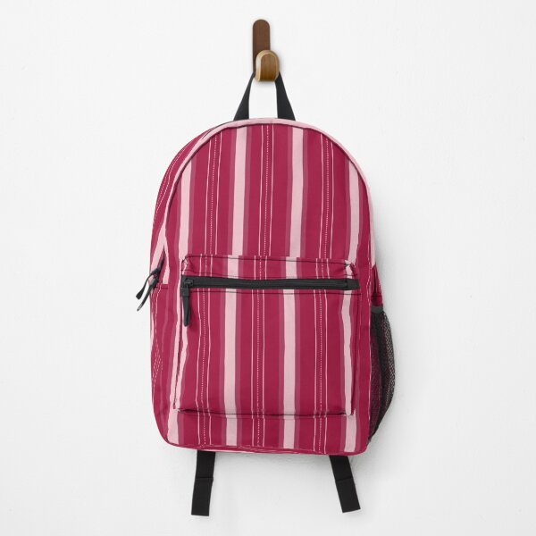 Item preview, Crimson & Light Pink Thick and Thin Stripes designed and sold by KSimpson838.