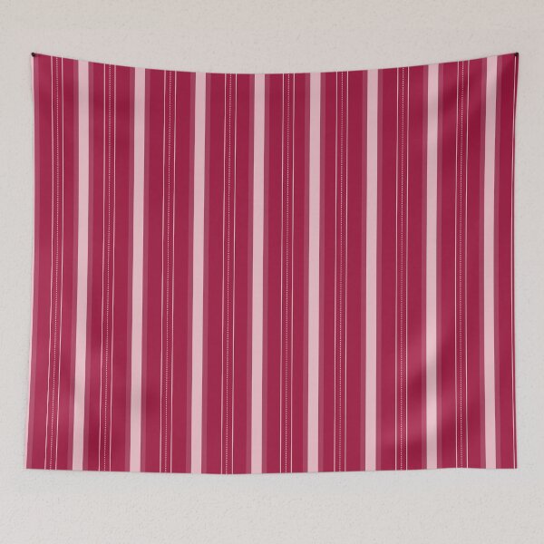 Item preview, Crimson & Light Pink Thick and Thin Stripes designed and sold by KSimpson838.