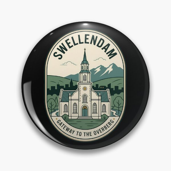 Item preview, Swellendam South Africa Vintage Travel Emblem designed and sold by k3rstman1.