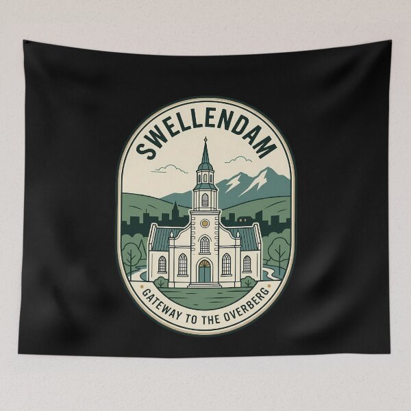 Item preview, Swellendam South Africa Vintage Travel Emblem designed and sold by k3rstman1.