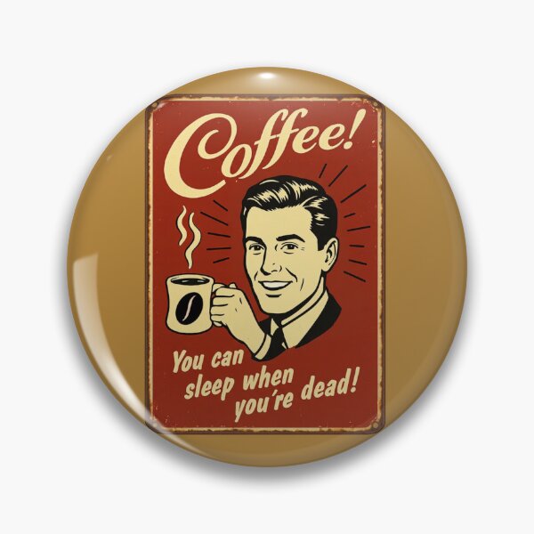 Item preview, Coffee Man! You can sleep when you're dead! designed and sold by joztees.